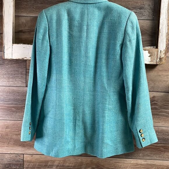 Ellen Tracy Company Ladies Dress Jacket, Teal - Picture 5 of 8